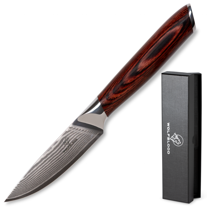 Schälmesser S (21 cm) - Wolfblood RED